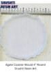 Agate Coaster Silicone Mould 4 inch Round Srushti Resin Art1