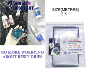 Drip sheet surface protector for resin/ painting/ glue drips