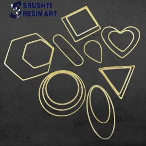 Gold Mix Designs Frame (15Pcs/Pkt)
