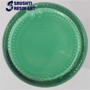 Jade green opaque resin art pigment srushti resin art