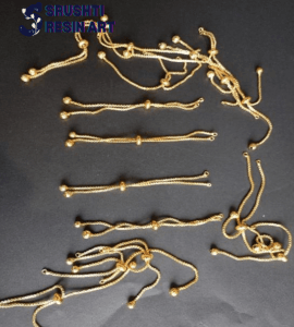 Plain gold bracelet chain