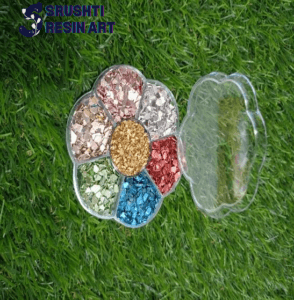 7 colour glass chips stone set for resin art