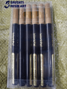 point tip golden resin marker