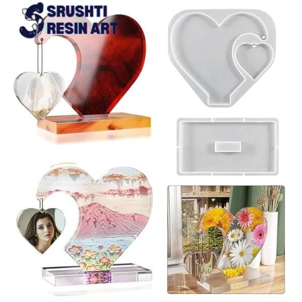 Side Heart With Stand Mould