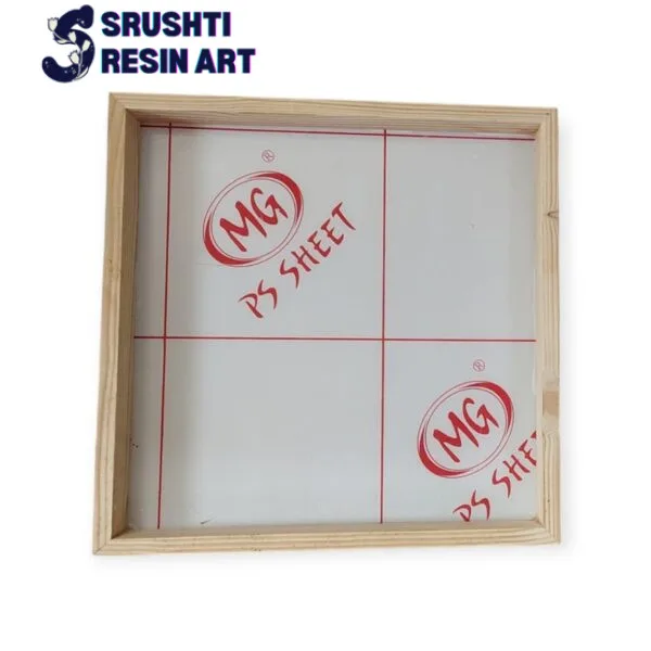 Wooden acrylic floating frame 12 inch and 8 inch