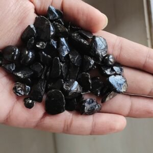Black stone chips 150 grams
