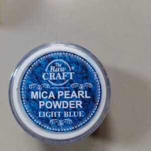 Light Blue mica powder pigment