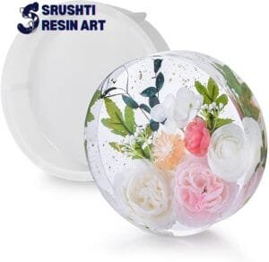 8inch_50mm_round_silicone_deep_casting_mould_for_flower_preservation