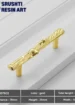 gold metal tray handles for resin tray