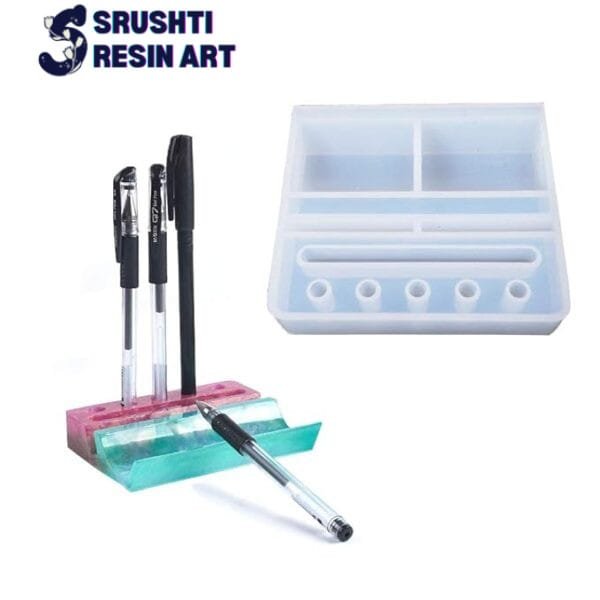 Pen stand silicone mould