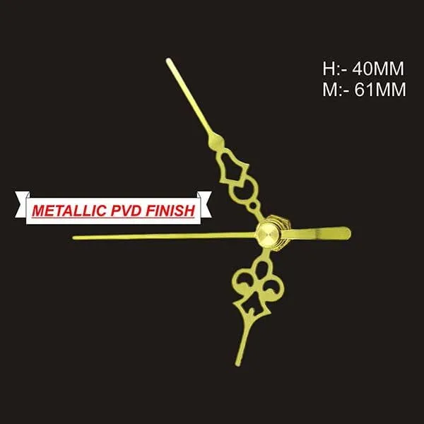 Clock Hands Needles Arms D-12 GOLD