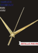 Clock Hands Needles Arms D-17 - Gold