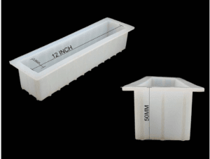 47095 12 X 3 Rectangle Deep Casting & Soap Mould