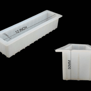 47095 12 X 3 Rectangle Deep Casting & Soap Mould