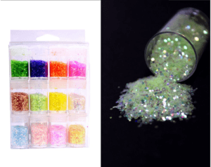 Rainbow Chunks Glitter Set