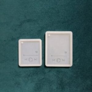 Spotify Music Keychain Silicone Mould 2 Pcs