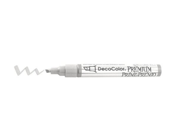 Silver DECOCOLOUR PREMIUM Marker Thick Tip