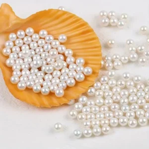 Med+ Size 8MM Pearl Beads For Resin Art (10 Grams) (50+ PCS)
