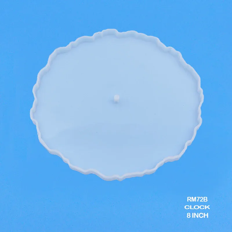 RM72B Agate Clock Mould Approx 8 Inch