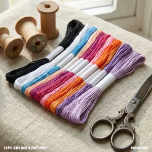 12pc_8_meters_skein_rakhi_thread_embriodery_thread