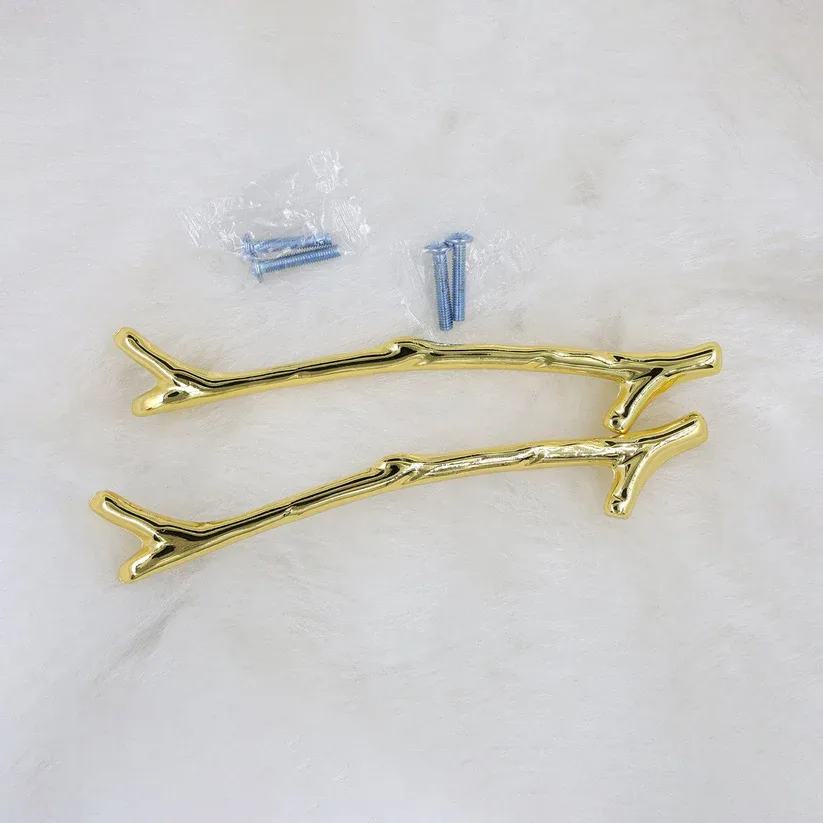 Gold Metal Handles with screws