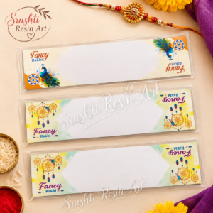 Rakhi Cards with Cover (Random Designs) - A